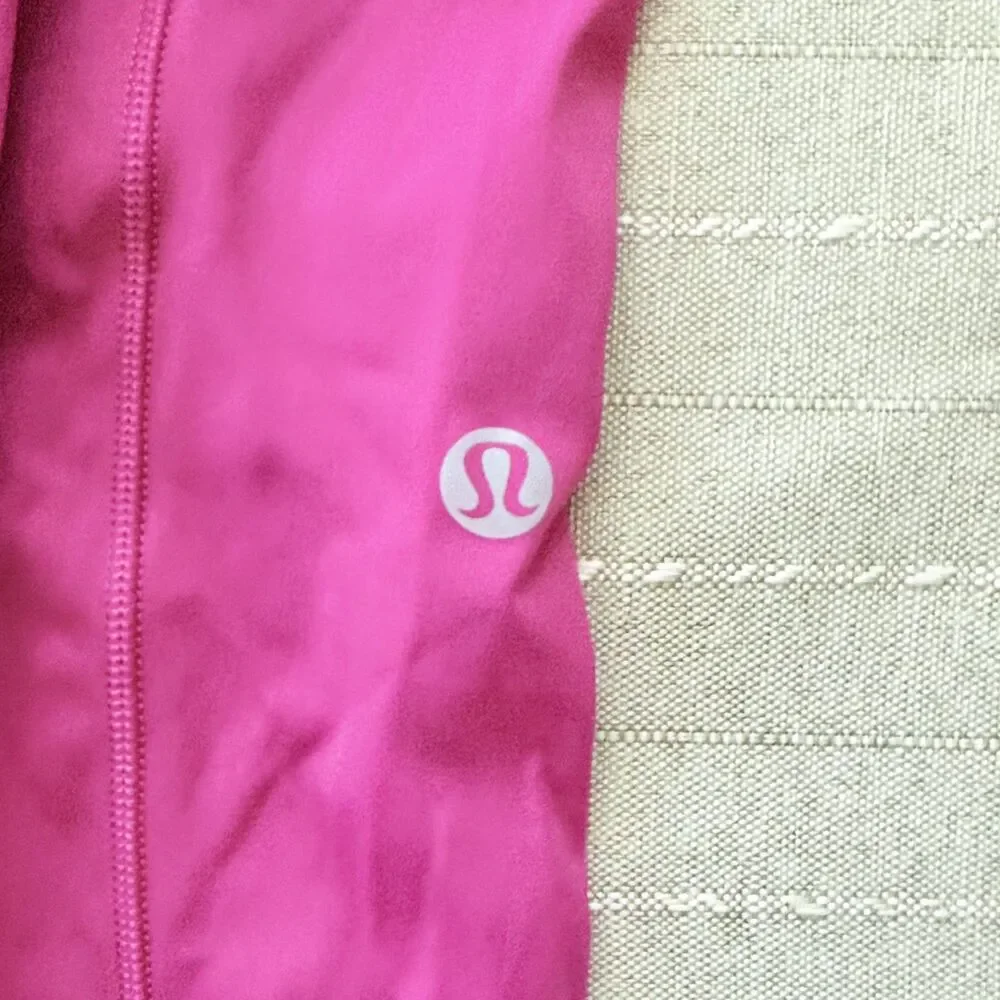 Womens Lululemon Raw Hem Leggings Hot Pink Size 0 Great Condition